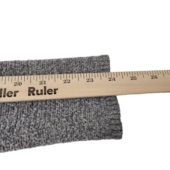 BAREFOOT DREAMS Bamboo Chic Lite Calypso Wrap Cardigan Sweater 436 Gray S/M - Picture 8 of 9